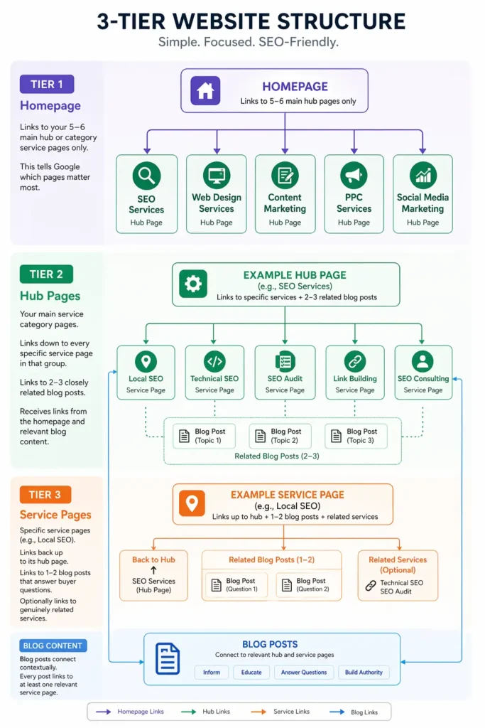 3-Tier Website Structure