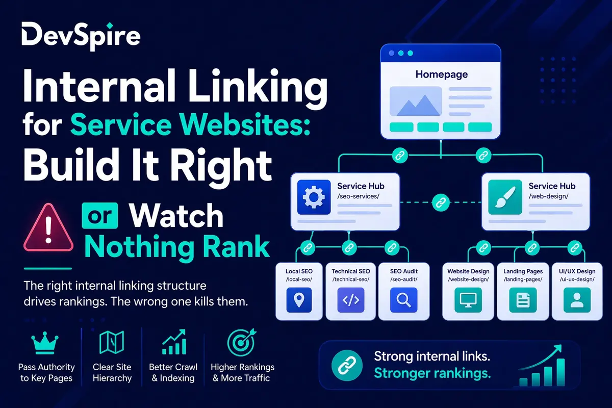 Internal Linking Structure for Service Websites