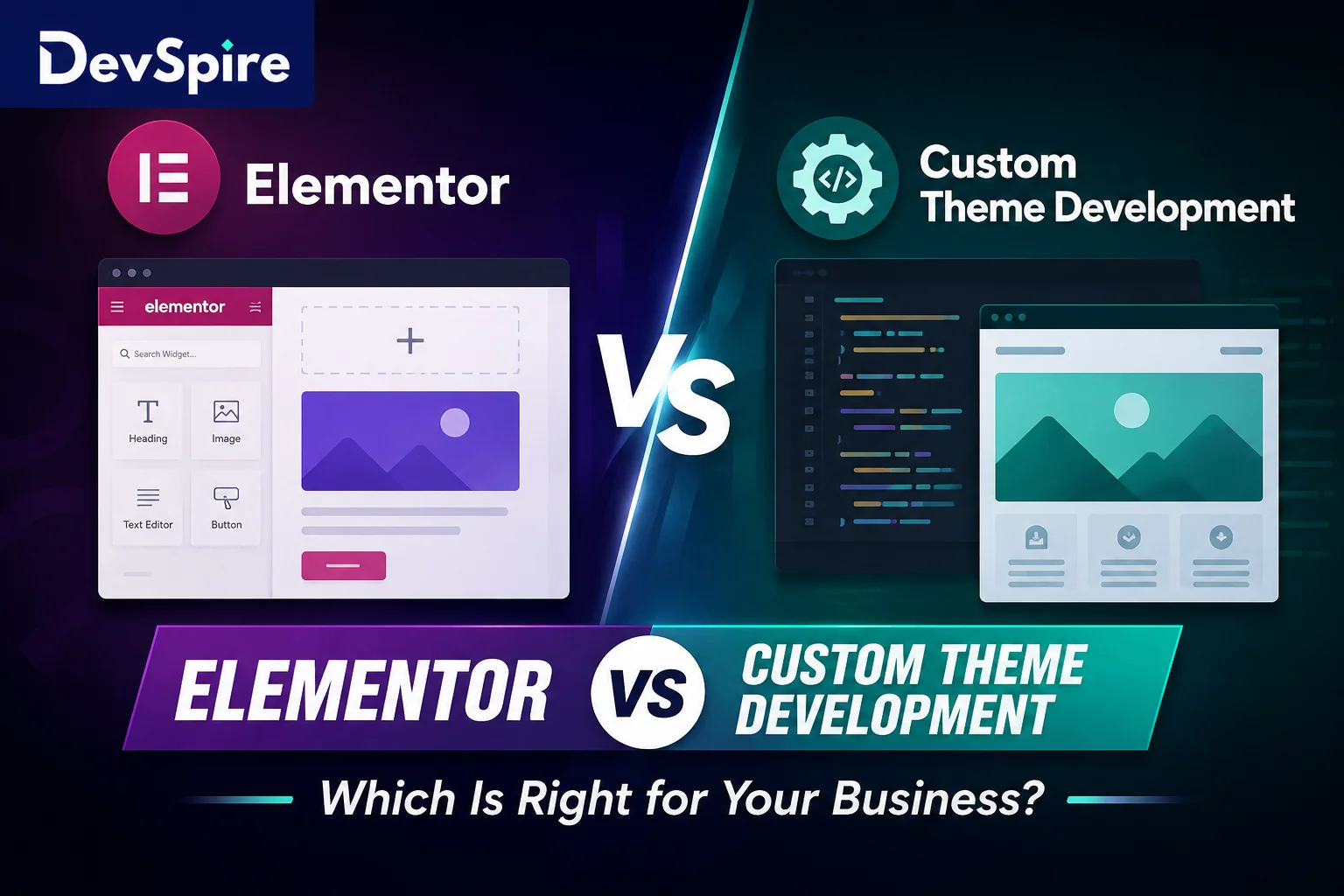 Elementor vs Custom Theme Development